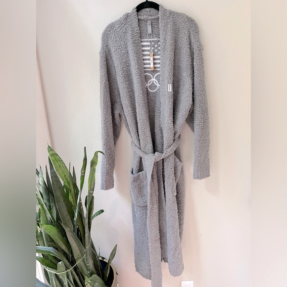 SKIMS Other - 🇺🇸SKIMS OLYMPIC CAPSULE TEAM USA GREY COZY ROBE 4X/5X